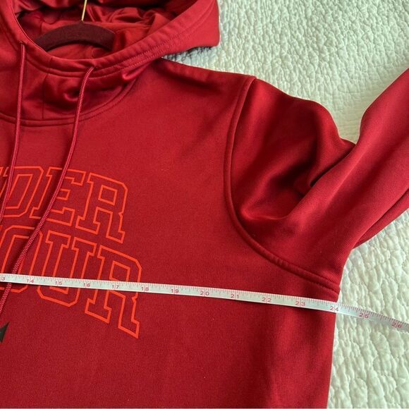 ✨ Under Armour Hoodie Men’s Large Red - Picture 9 of 10